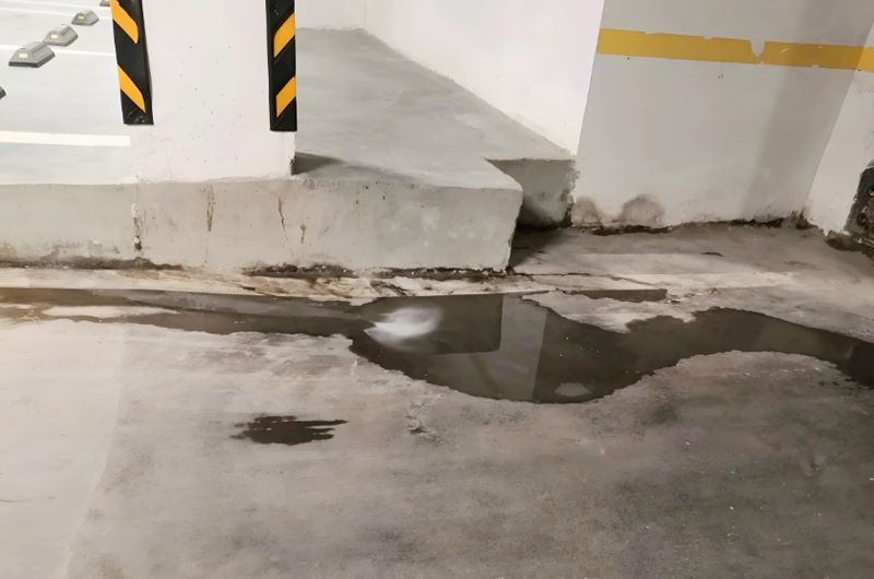 地下室停車場(chǎng)漏水
