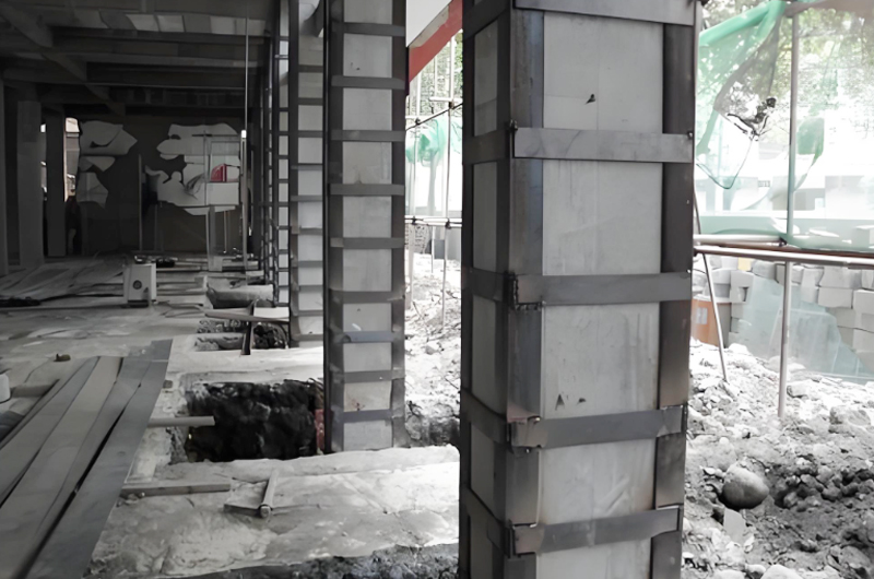 廠房柱子加固的實施要點